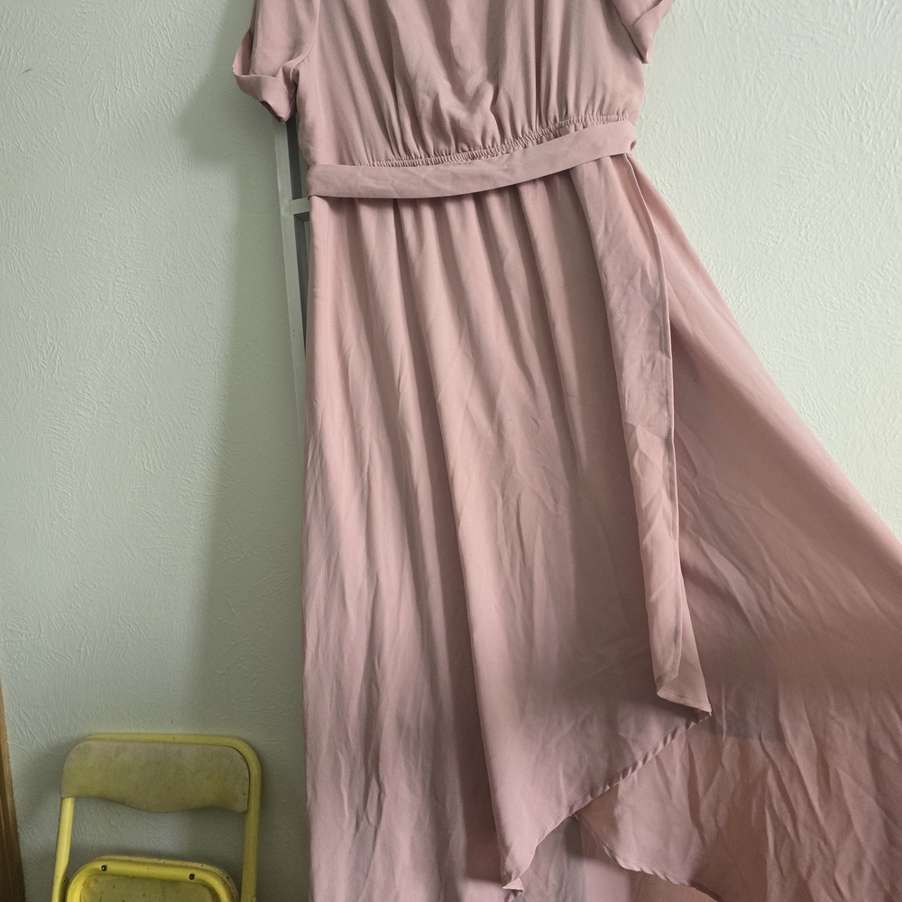 Elegant Pink Women's Dress